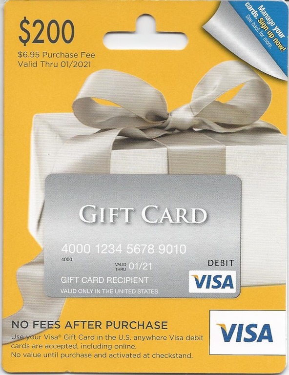 Activate Vanilla Visa Gift Card For Online Purchases