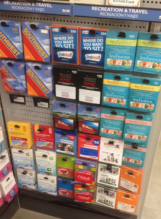 Gift cards at Lowes Frequent Miler