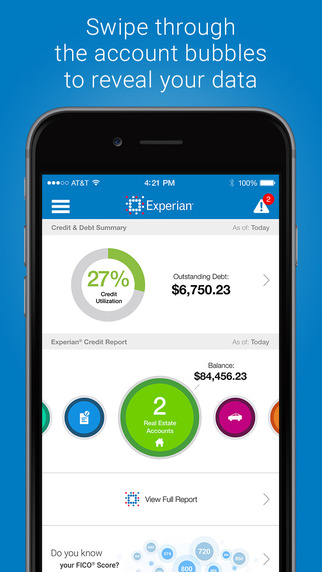 Free Experian credit monitoring for iPhone and Android users