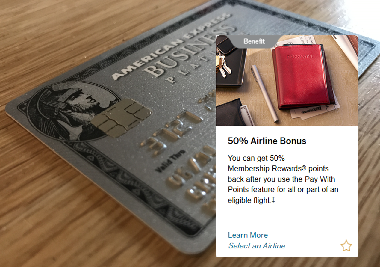 Amex Platinum Pay With Points Rebate