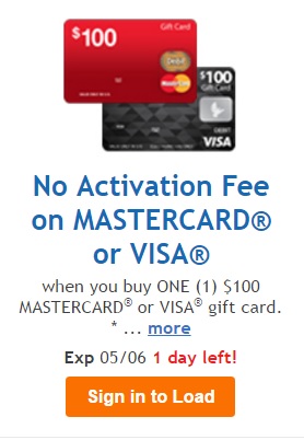 0 Activation Fee Visa Mc Gift Card At Kroger Earn Rewards 2x Fuel Points