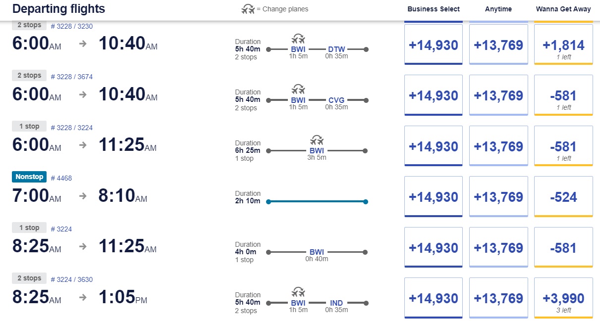 Improved Southwest rebooking: easily see if prices went up ...