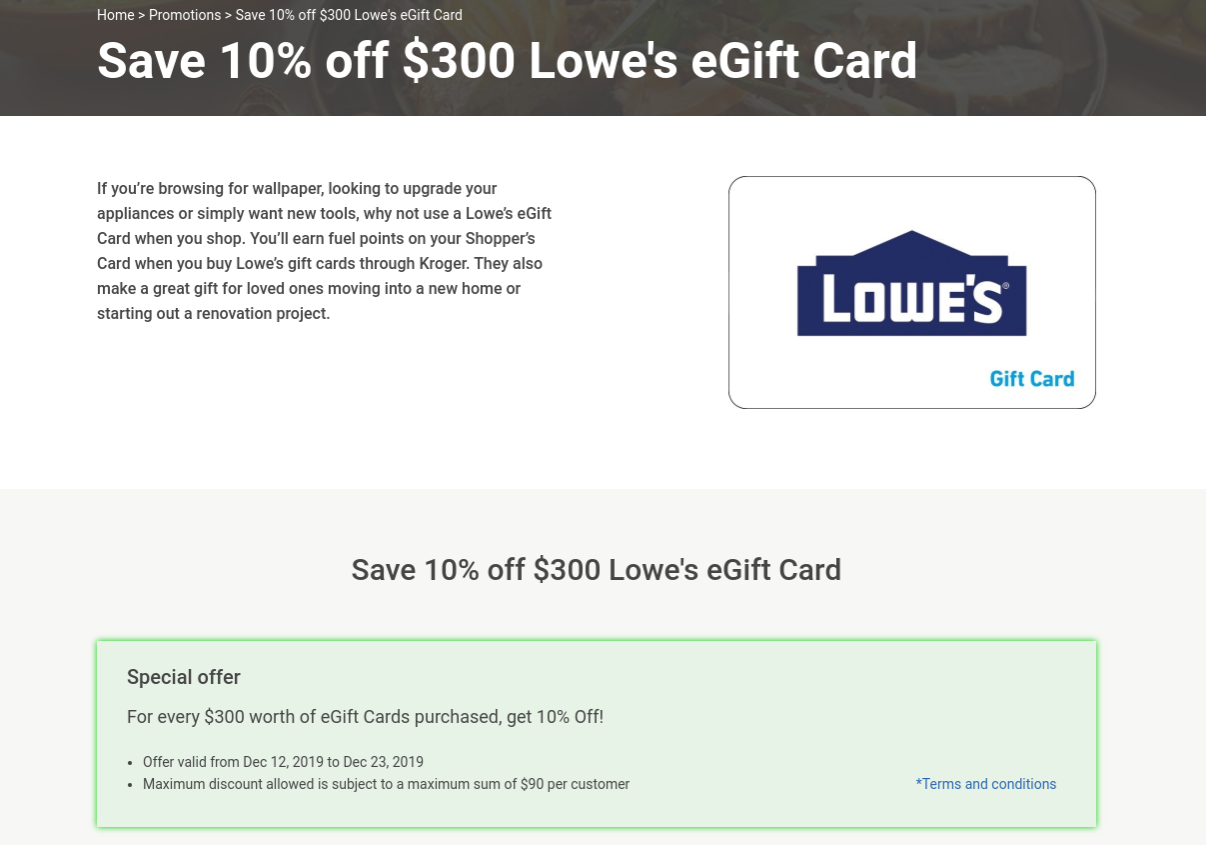 Gift Cards At Lowes - roblox gift card lowes