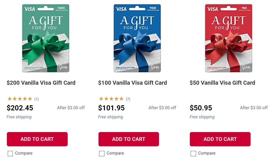 (EXPIRED) BJ's: Save $3 on Visa gift cards from home, stack with 5%